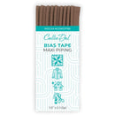 Bias Tape Maxi Piping Mocha 1/2in x 2-1/2yd - CDMCP765