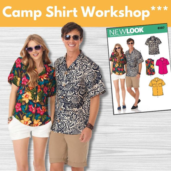 Camp Shirt Workshop*** Wed-Fri 10/29, 10/30, & 10/31 1:00-5:00pm