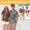 Camp Shirt Workshop*** Wed-Fri 10/29, 10/30, & 10/31 1:00-5:00pm