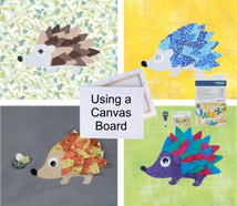 3D Hedgehog Applique Fabric Board - Rotary Auto Blade* Mon 06/30 9:30am-4:00pm