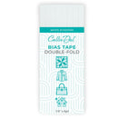 Double Fold Bias Tape White 1/4in x 4yd - CDDF030