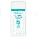 Satin Blanket Binding White 2in x 4-3/4yd - CDBB030