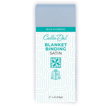 Satin Blanket Binding Blue 2in x 4-3/4yd - CDBB052