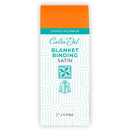 Satin Blanket Binding Orange 2in x 4-3/4yd - CDBB058