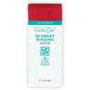 Satin Blanket Binding Red 2inx 4-3/4yd - CDBB065
