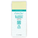 Satin Blanket Binding Maize 2in x 4-3/4yd - CDBB927