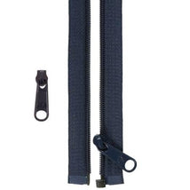 50in Separating Zipper and Extra Slide Navy ZIP50-235