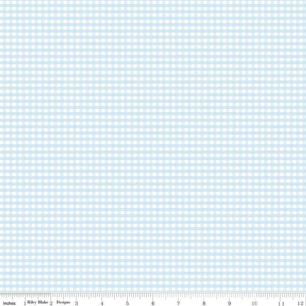 1/8" Small Gingham-Boy Blue C440-BOYBLUE