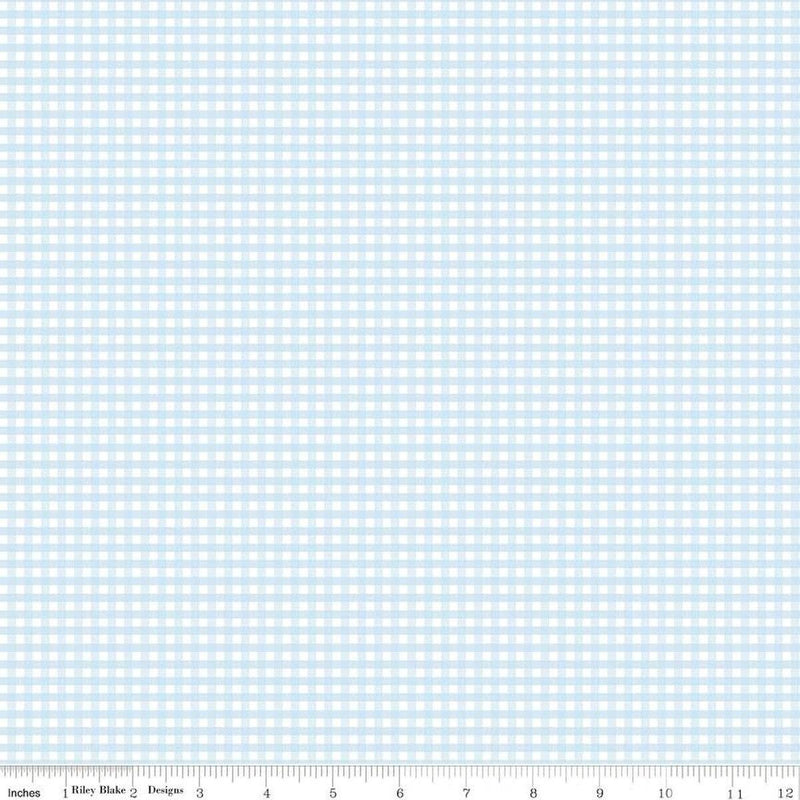 1/8" Small Gingham-Boy Blue C440-BOYBLUE