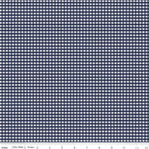 1/8" Small Gingham-Navy C440-21-NAVY