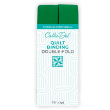Double Fold Quilt Binding Emerald 7/8in x 3yd - CDDFQB044