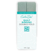 Double Fold Quilt Binding Light Gray 7/8in x 3yd - CDDFQB045