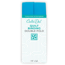Double Fold Quilt Binding Turquoise 7/8in x 3yd - CDDFQB069