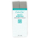 Double Fold Quilt Binding Medium Gray 7/8in x 3yd - CDDFQB117