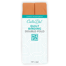 Double Fold Quilt Binding Carrot 7/8in x 3yd - CDDFQB1241