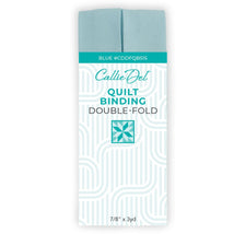 Double Fold Quilt Binding Blue 7/8in x 3yd - CDDFQB515
