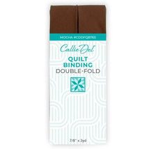 Double Fold Quilt Binding Mocha 7/8in x 3yd - CDDFQB765
