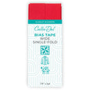 Single Fold Wide Bias Tape Scarlet 7/8in x 3yd - CDW076