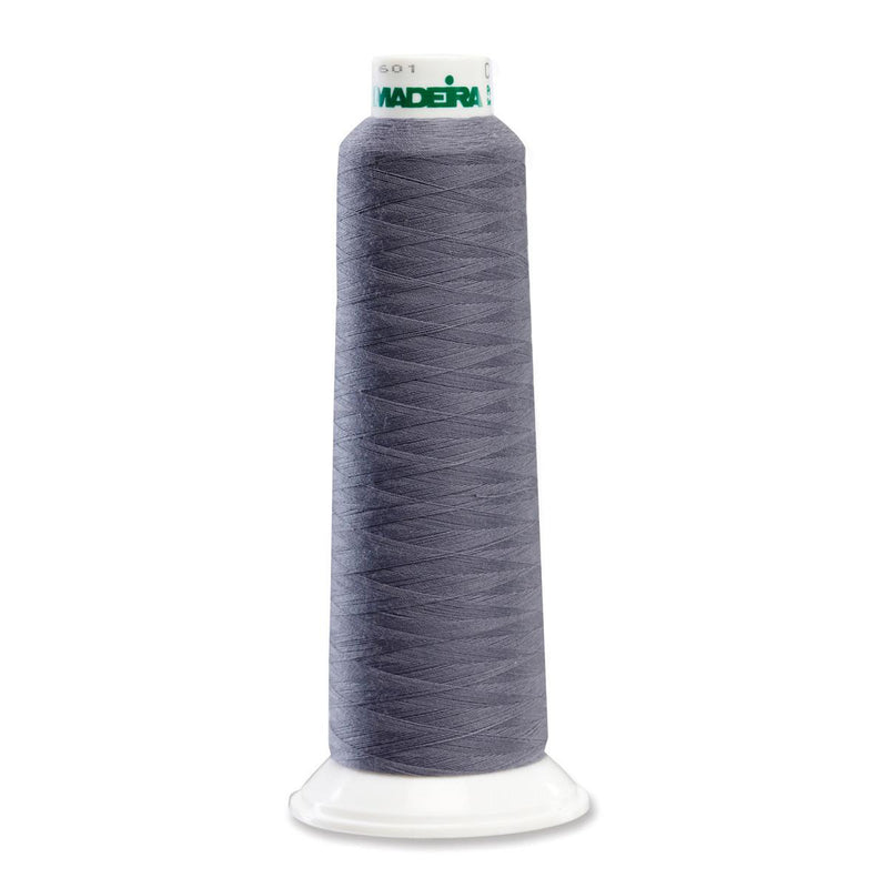 Madeira Poly Steel Grey 2000YD Serger Thread - 91288111