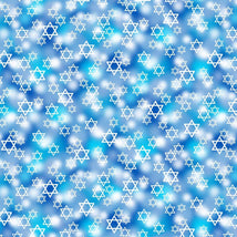 A Celebration Of Light-Star of David Medium Blue 8967-71