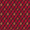 A Star Above-Stained Glass Lattice Red 2600-32041-R