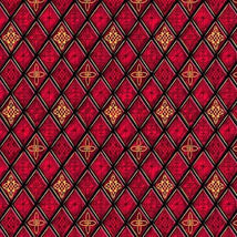 A Star Above-Stained Glass Lattice Red 2600-32041-R