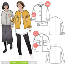 Adelaide Woven Jacket Pattern Size 4-16