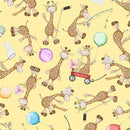 Make Believe - Adorable Giraffes-Canary DDC12651-CANA-D
