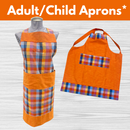Adult/Child Aprons* Sat 11/07 1:00pm-4:00pm