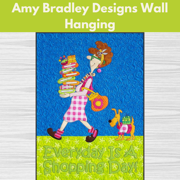 Amy Bradley Designs Wall Hanging*** Sat 07/06 9:30am-4:00pm (bring lunch)