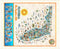 All Florida Shop Hop 2025-36"Florida Map Panel Multi 2600-30872-X