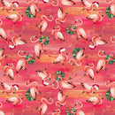 All Florida Shop Hop 2026 - Festive Flamingoes - Sunset 55115D-1