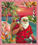 All Florida Shop Hop 2026 - Santa Claus Is Coming To Florida! 36" Panel 55111DP