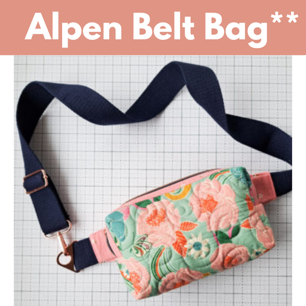 Alpen Belt Bag** Wed 06/19 10:00am-3:00pm