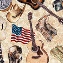 American Country-Guitars Tan 2600-31993-A