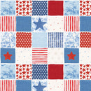 Americana-Patchwork Multi Color Y4773-55