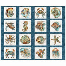 Atlantis-37" Sea Creatures Picture Panel Lagoon 2600-30690-Q