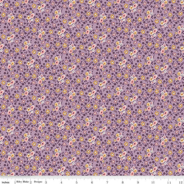 Autumn-Bouquet Plum C14656-PLUM