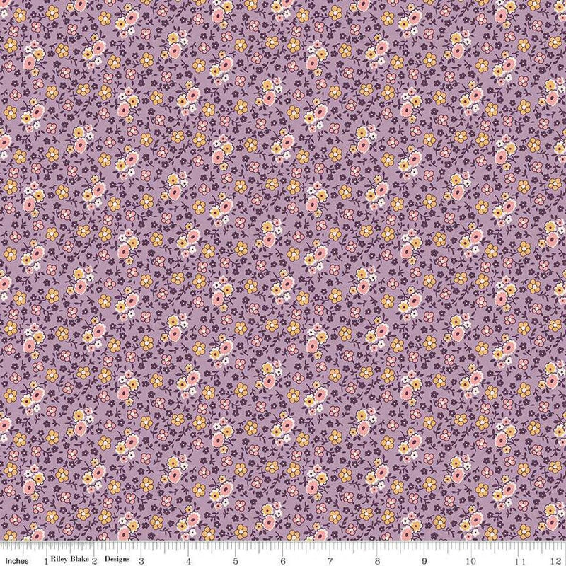 Autumn-Bouquet Plum C14656-PLUM