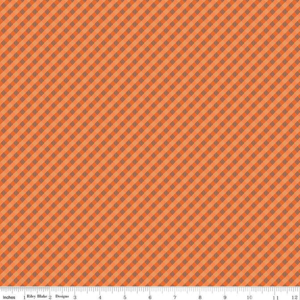 Autumn-Gingham Pumpkin C14660-PUMPKIN