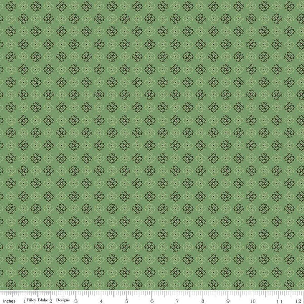 Autumn-Kerchief Basil C14668-BASIL