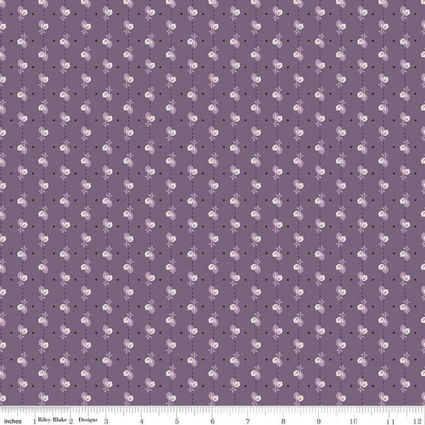 Autumn-Leaves Plum C14662-PLUM