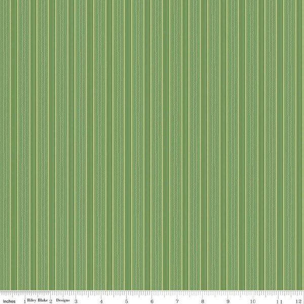 Autumn-Stripe Basil C14665-BASIL