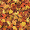 Autumn Forest-Leaves Black 2600-30362-J