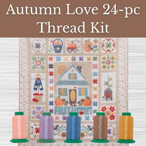 Autumn Love 24 pc Isacord Thread Kit