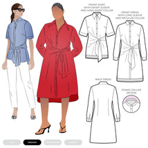 Avon Woven Shirt & Dress Pattern Size 10-22