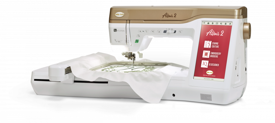 BabyLock Altair 2 Sewing & Embroidery Machine - BLTA2 – The Sewing ...