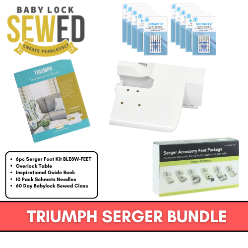 Babylock Triumph Serger BLETS8 |  + Triumph Bundle