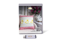 Babylock Design Suite, Yarn Couching  Embroidery Design Collection.