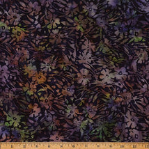Bali Batik - Vineyard Harvest-Bold Flower Blackberry X2656-85